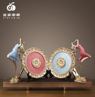 創(chuàng)意工藝品擺件 歐式舞女人物梳妝臺(tái)樹脂擺件